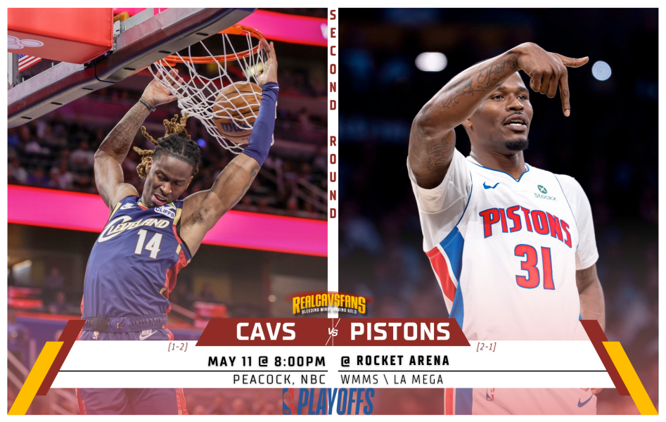 Wham's Game Preview RD2, G4: Cavs vs Pistons