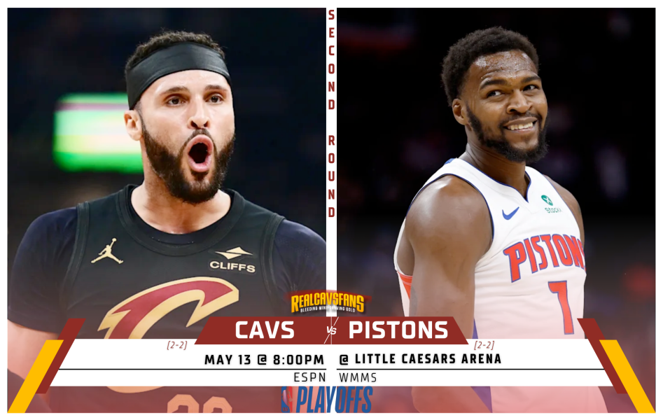 Wham's Game Preview RD2, G5: Cavs at Pistons